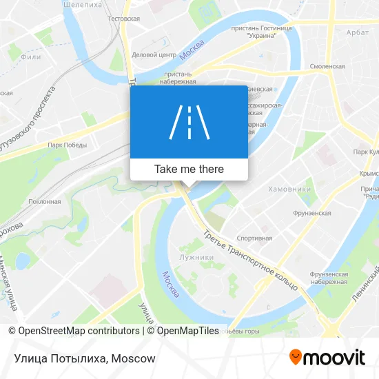Улица Потылиха map