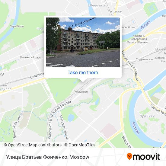 Улица Братьев Фонченко map