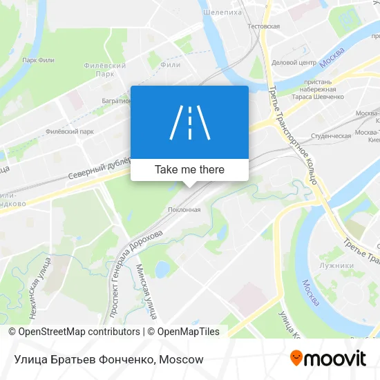 Улица Братьев Фонченко map