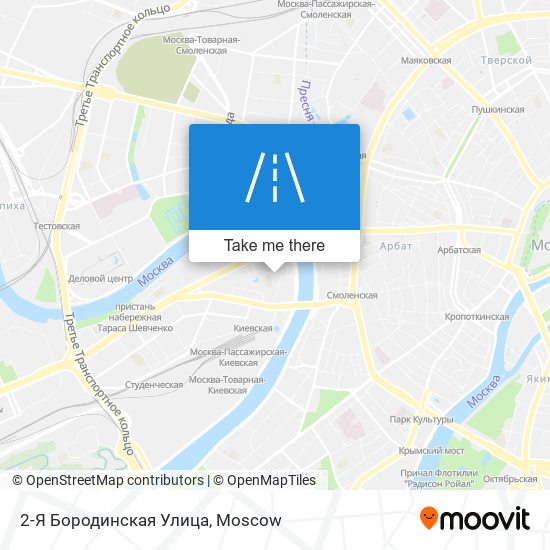 2-Я Бородинская Улица map