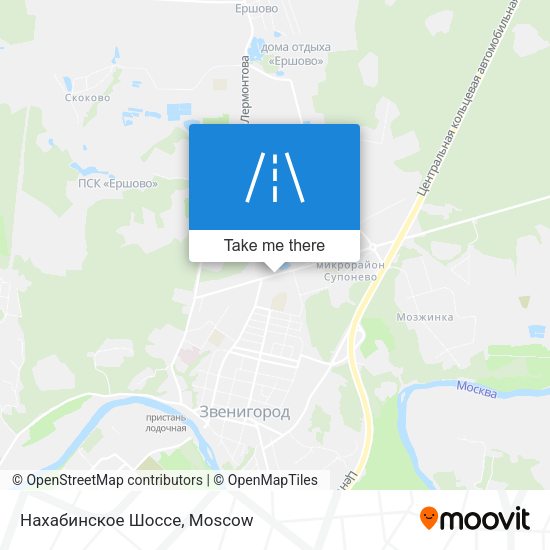Нахабинское Шоссе map