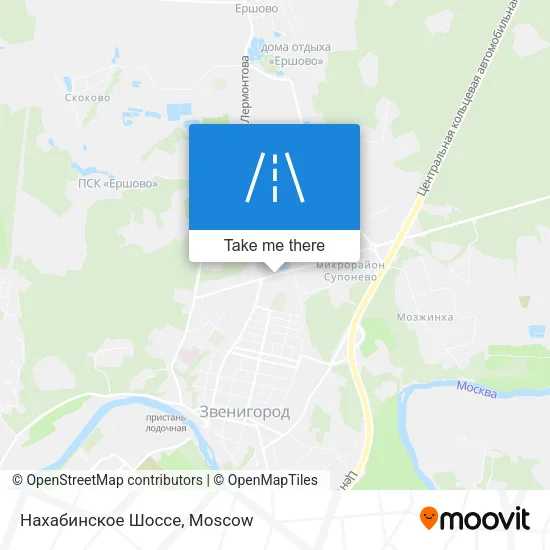 Нахабинское Шоссе map