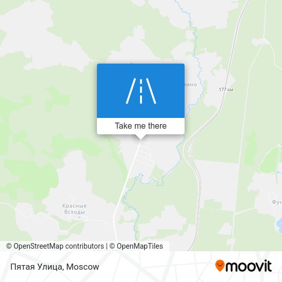 Пятая Улица map
