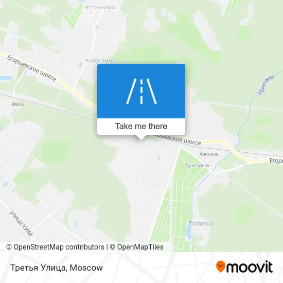 Третья Улица map