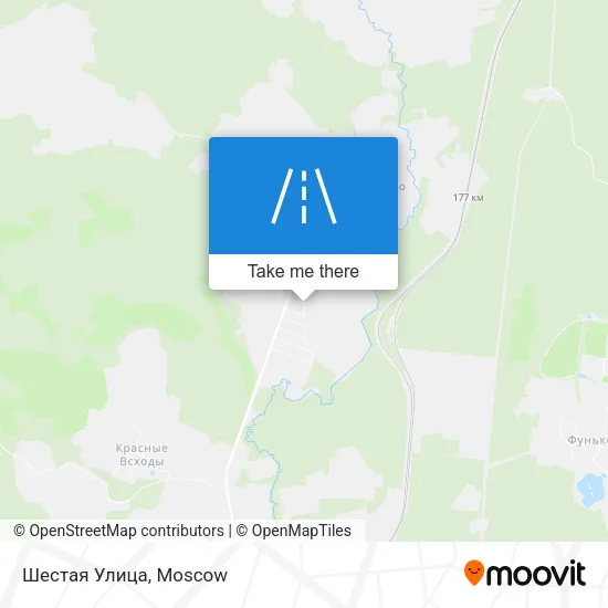 Шестая Улица map