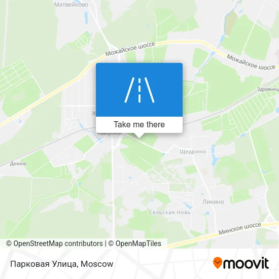 Парковая Улица map