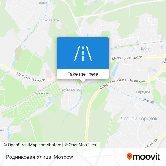 Родниковая Улица map