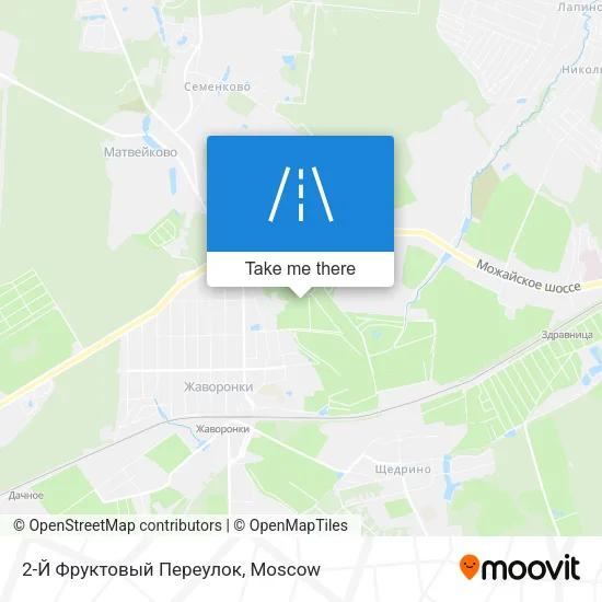 2-Й Фруктовый Переулок map