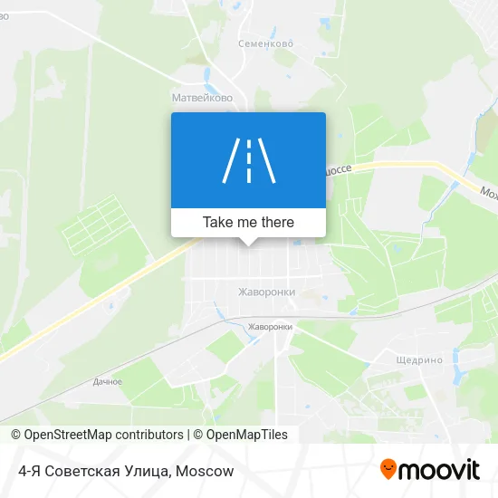 4-Я Советская Улица map