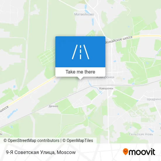 9-Я Советская Улица map