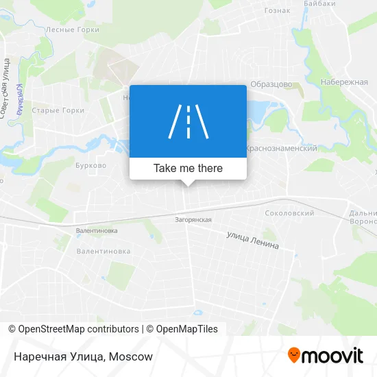 Наречная Улица map