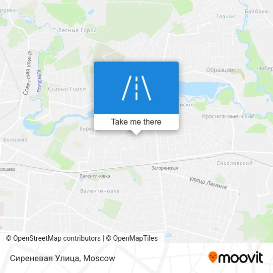 Сиреневая Улица map