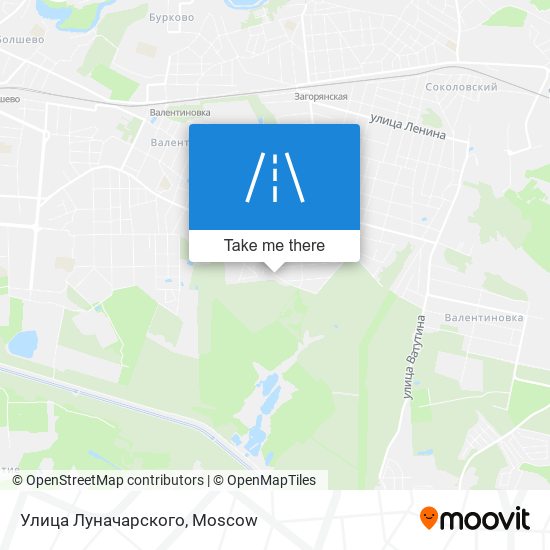 Улица Луначарского map