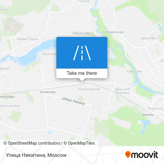 Улица Никитина map