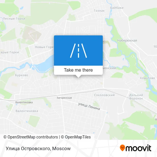 Улица Островского map