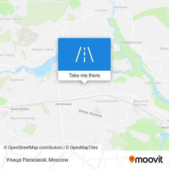 Улица Расковой map