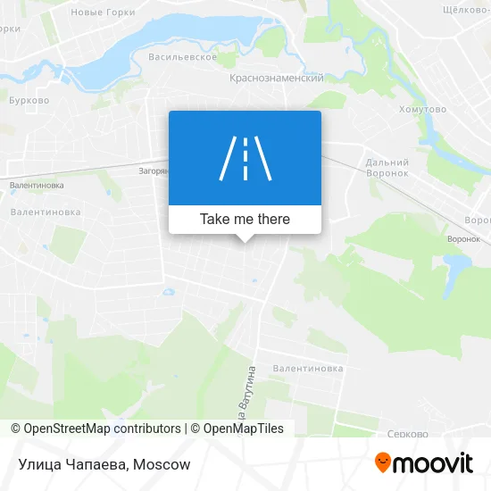 Улица Чапаева map