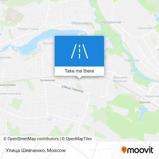 Улица Шевченко map