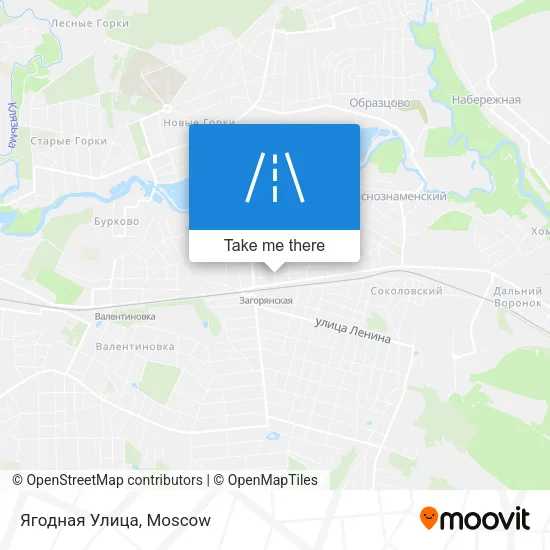 Ягодная Улица map