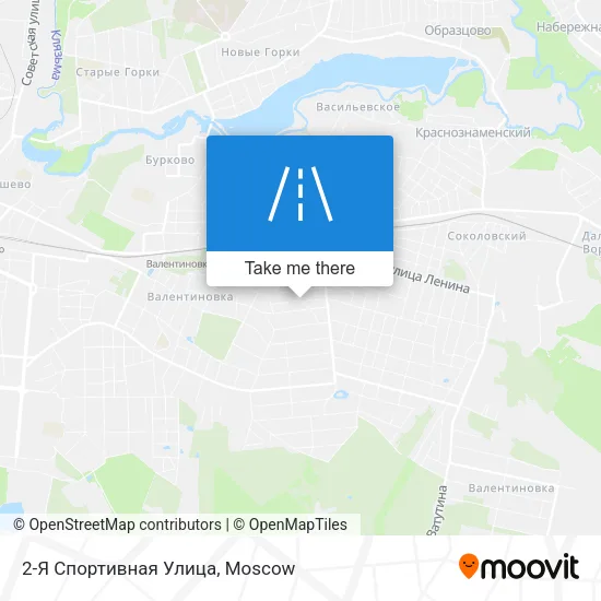 2-Я Спортивная Улица map