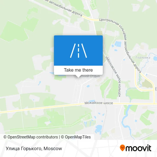 Улица Горького map