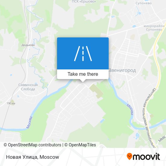 Новая Улица map