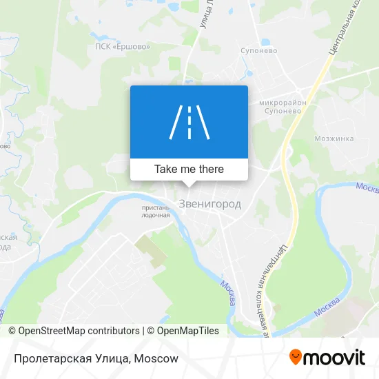 Пролетарская Улица map