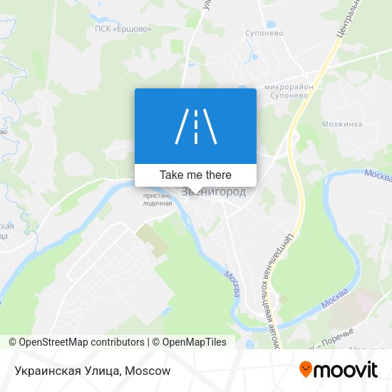 Украинская Улица map