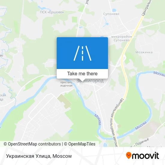 Украинская Улица map