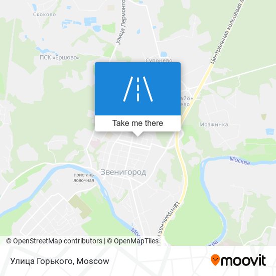 Улица Горького map