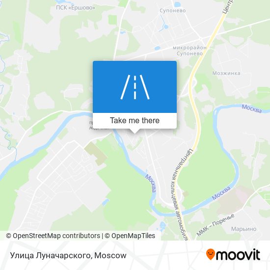 Улица Луначарского map