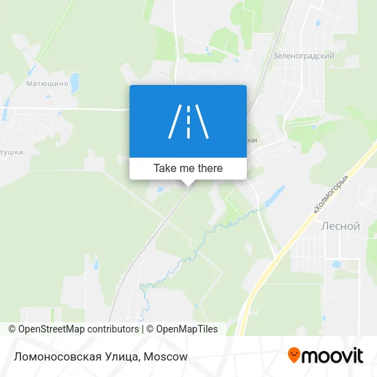 Ломоносовская Улица map