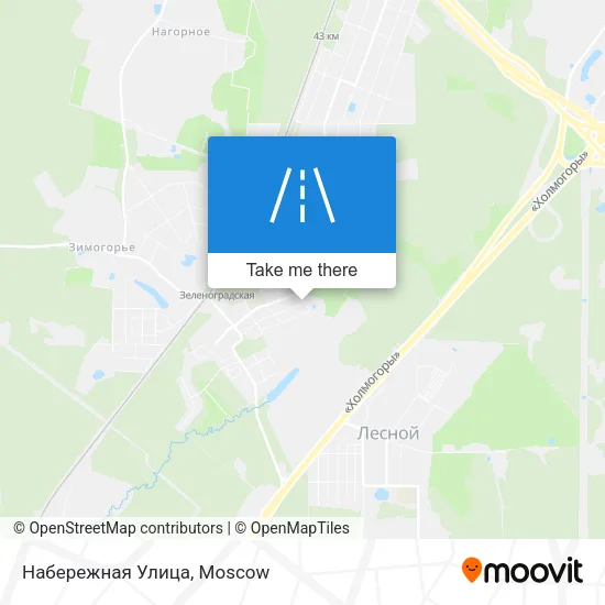 Набережная Улица map