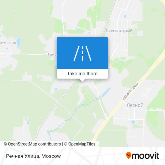 Речная Улица map