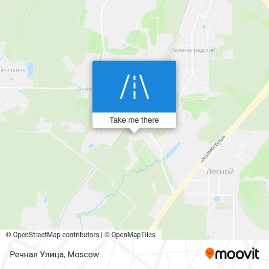 Речная Улица map