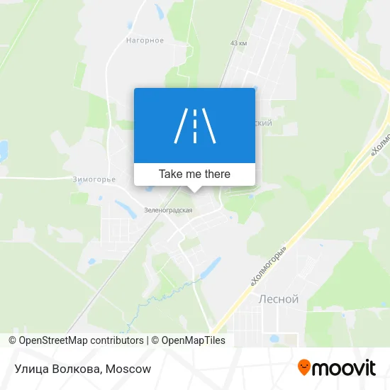 Улица Волкова map