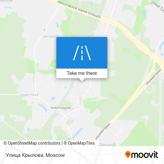 Улица Крылова map