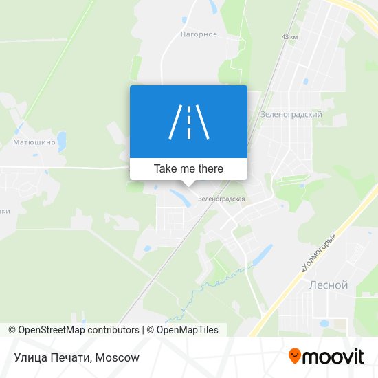 Улица Печати map