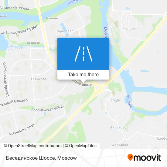 Бесединское Шоссе map