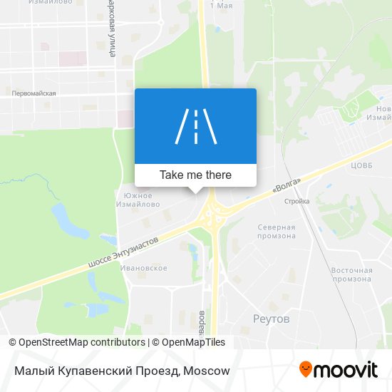 Малый Купавенский Проезд map