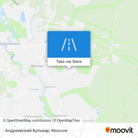 Андреевский Бульвар map