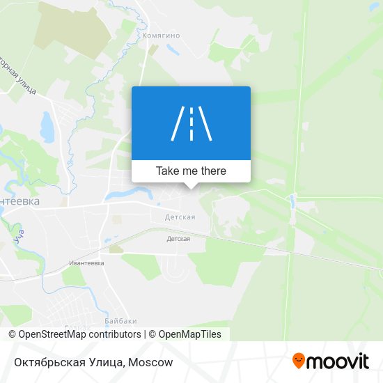 Октябрьская Улица map
