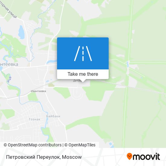 Петровский Переулок map