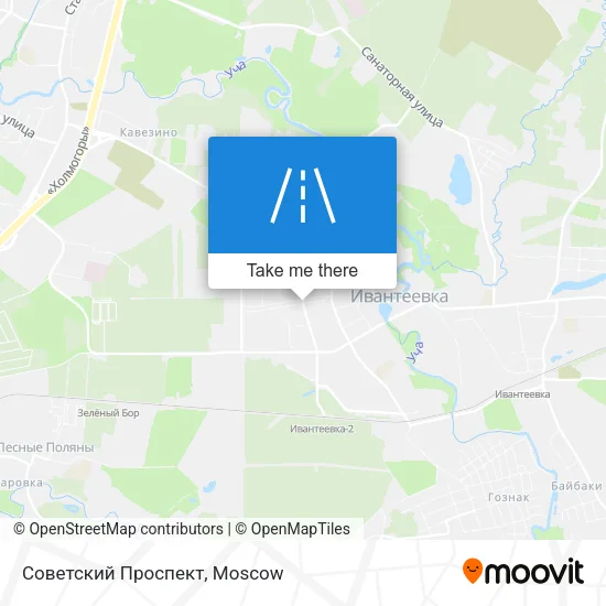 Советский Проспект map