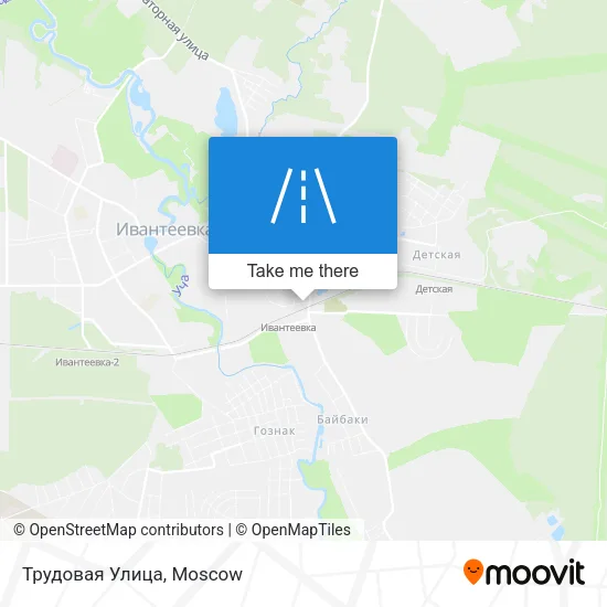 Трудовая Улица map