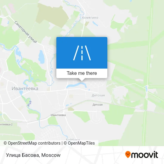 Улица Басова map