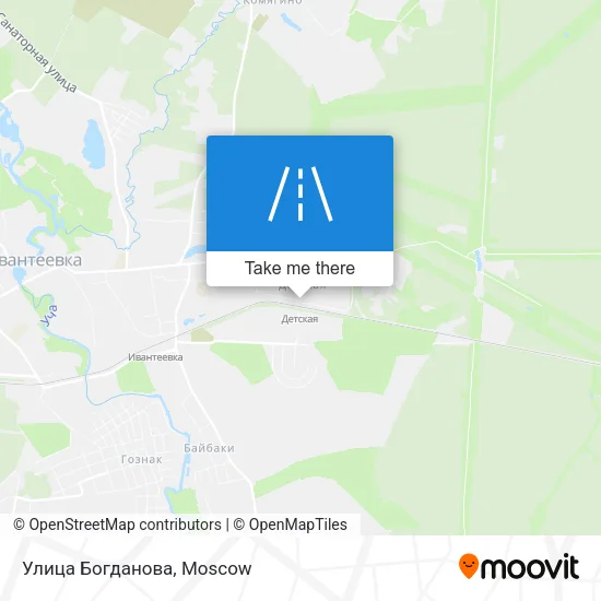 Улица Богданова map
