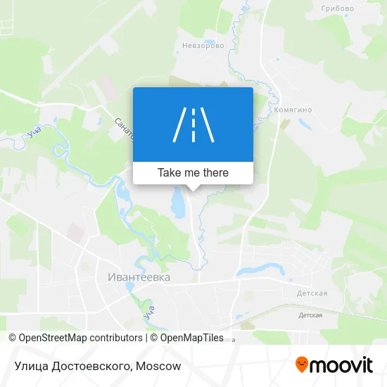 Улица Достоевского map