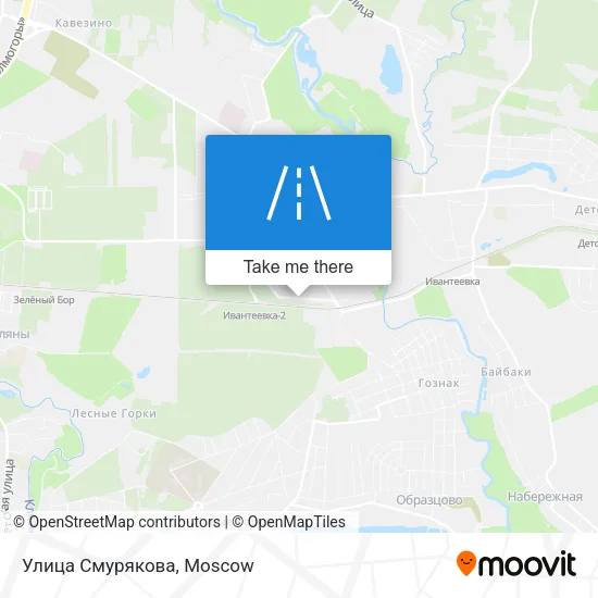 Улица Смурякова map