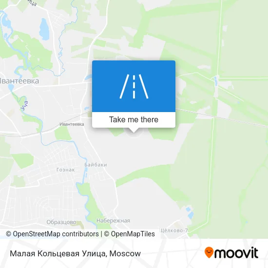 Малая Кольцевая Улица map